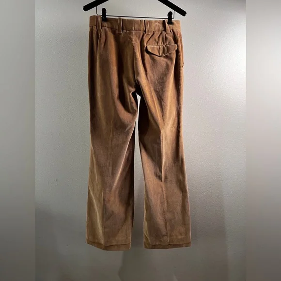 VINTAGE CORNER: Brown Corduroy Blazer and Pants Set - Picture 4 of 11